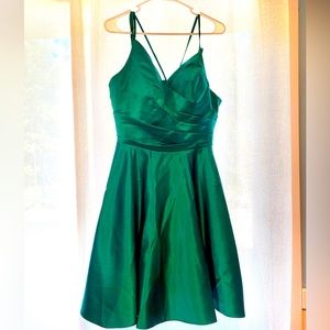Green Homecoming dress